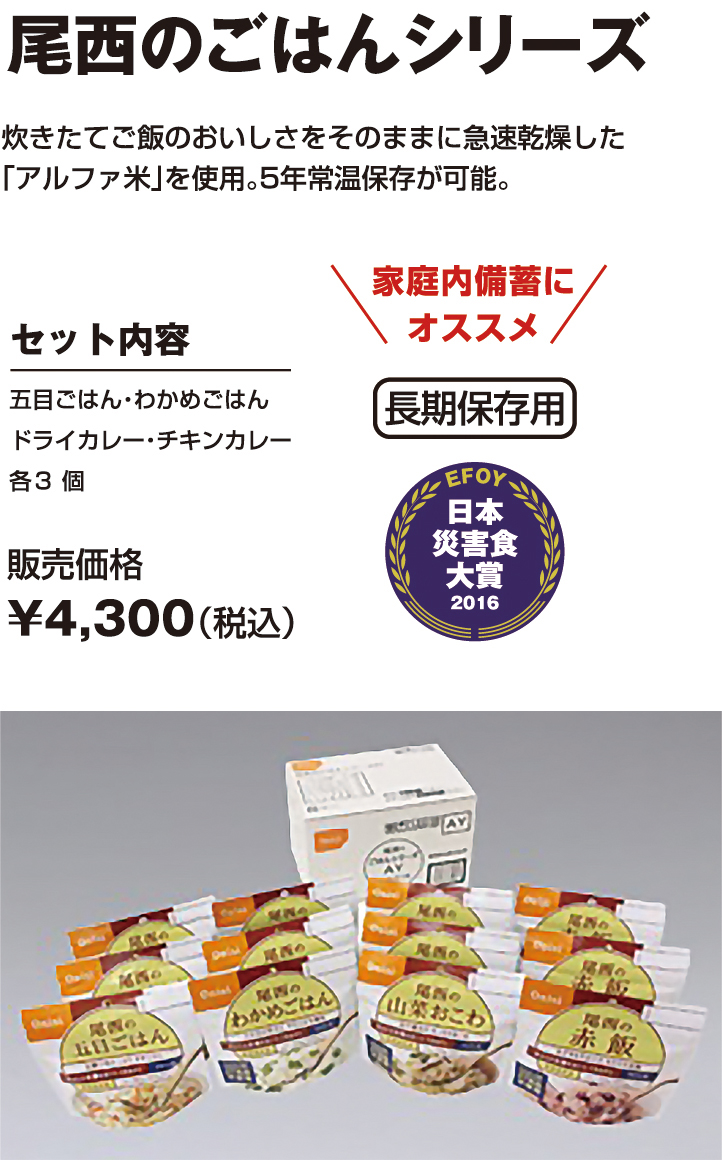 尾西のごはんシリーズ