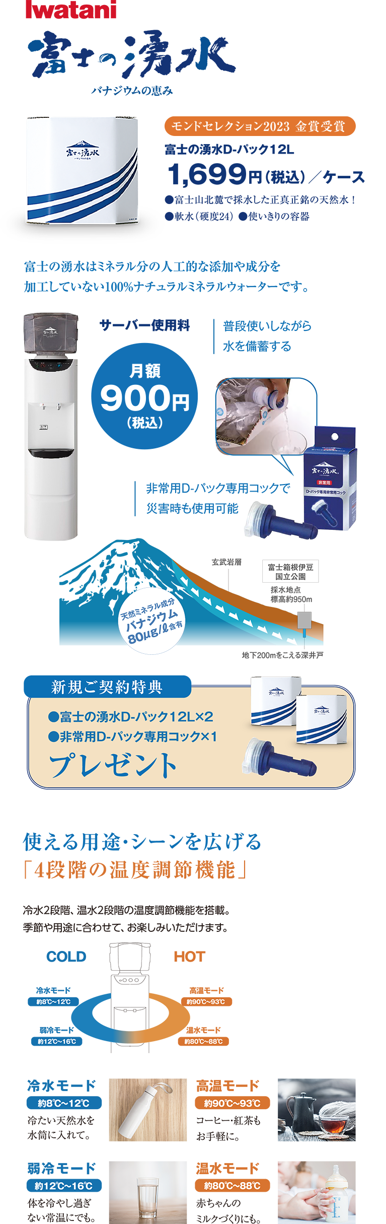 富士の湧水